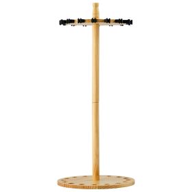 Fishing Rod Holders for 16 Fishing Poles, Wood Round Fishing Rods Rack for Garage Organization and Storage, Floor Stand Space-Saving Equipment Fishing Rod Holders for 16 Fishing Poles, Wood Round Fishing Rods Rack for Garage Organization and Storage, Floor Stand Space-Saving Equipment